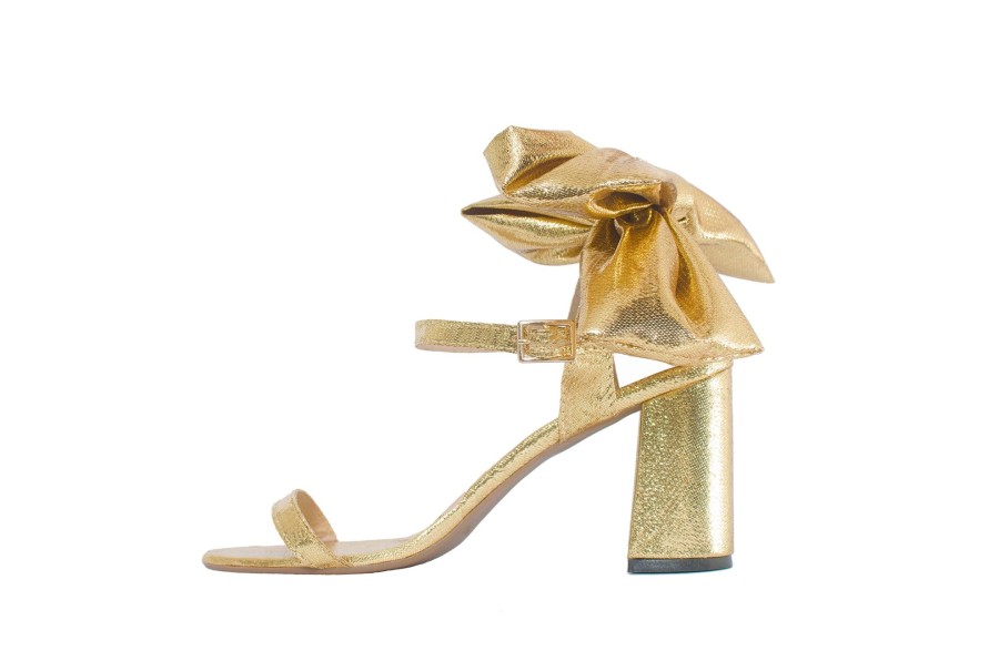 Women LAURA CEPEDA Sandals | Moscow Golden Sandals