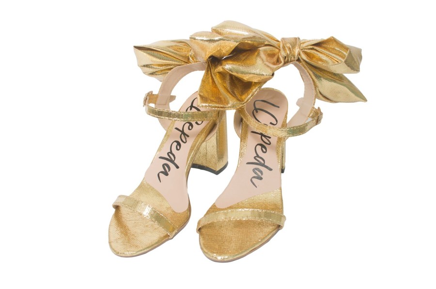 Women LAURA CEPEDA Sandals | Moscow Golden Sandals