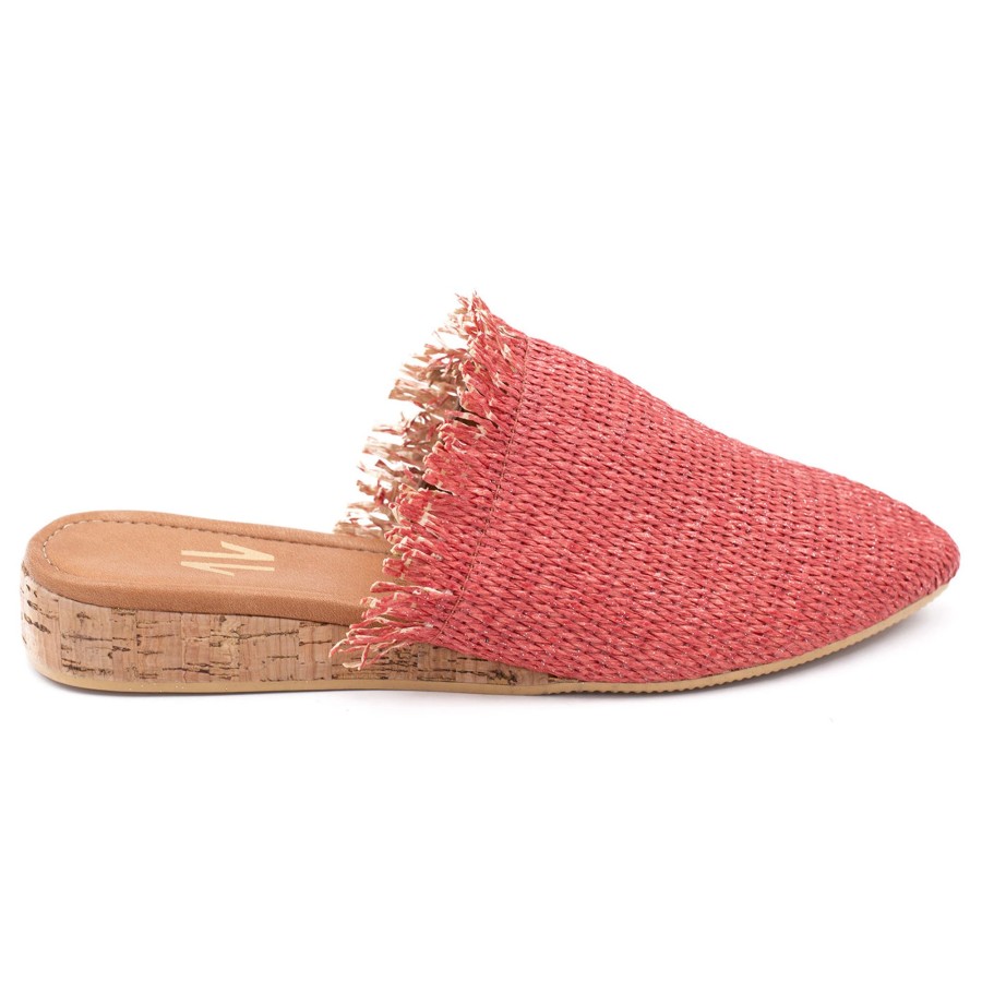 Women Silvia Cobos Mules | Mules Silvia Cobos Lorica Red