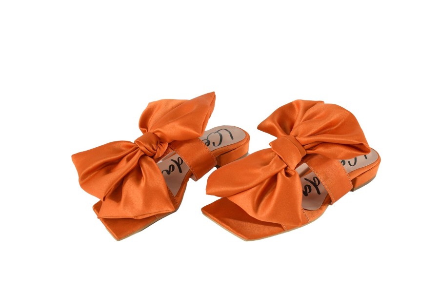 Women LAURA CEPEDA Flats | Malala Orange Flats