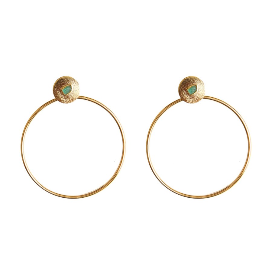 Women TAO BY VANESSA ARCILA Earrings | Simple Circle Earrings 2 In 1