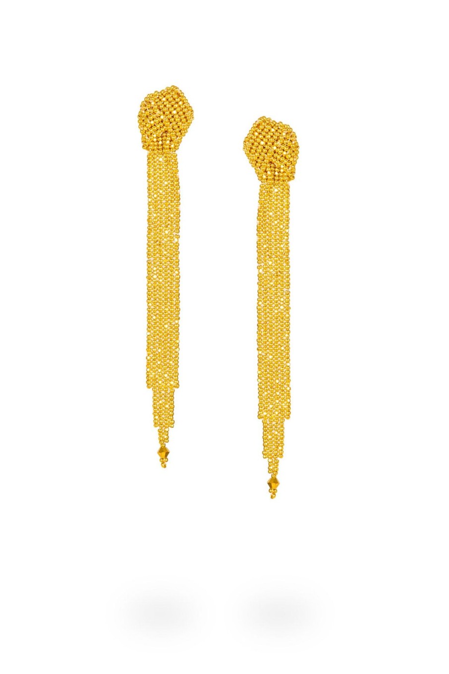 Women Kuu Earrings | Knotted Earrings-Gold