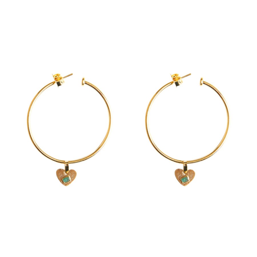 Women TAO BY VANESSA ARCILA Earrings | Simple Pendant Heart Earrings