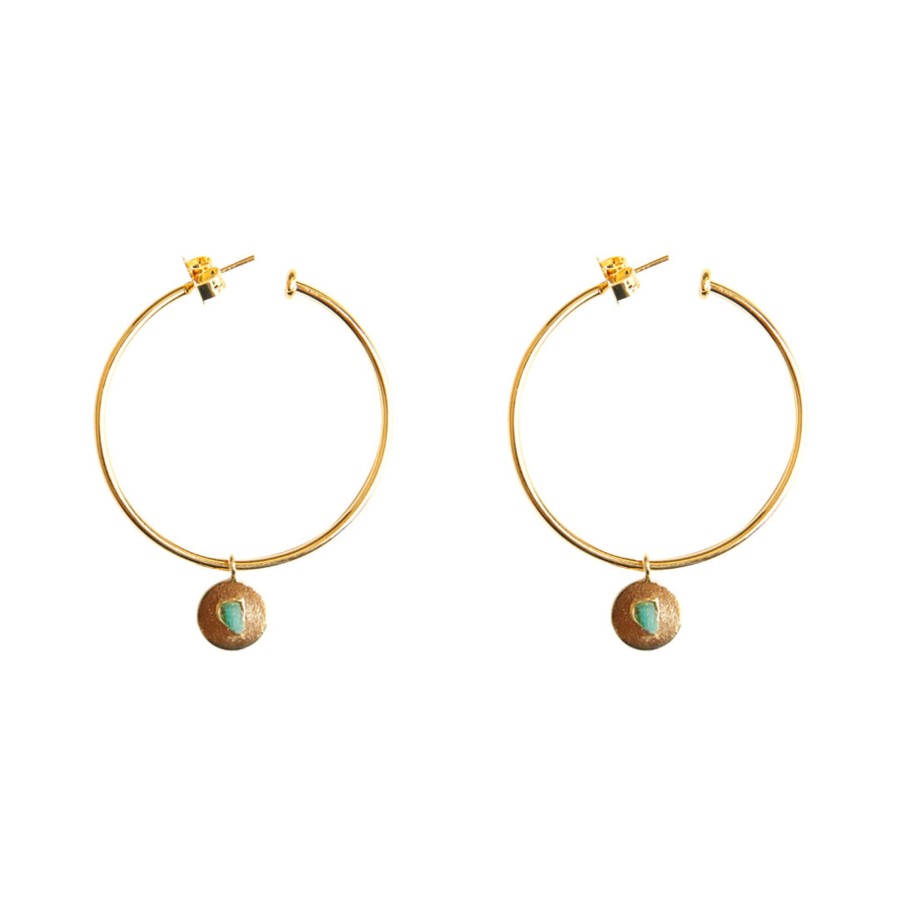 Women TAO BY VANESSA ARCILA Earrings | Simple Pendant Circle Earrings