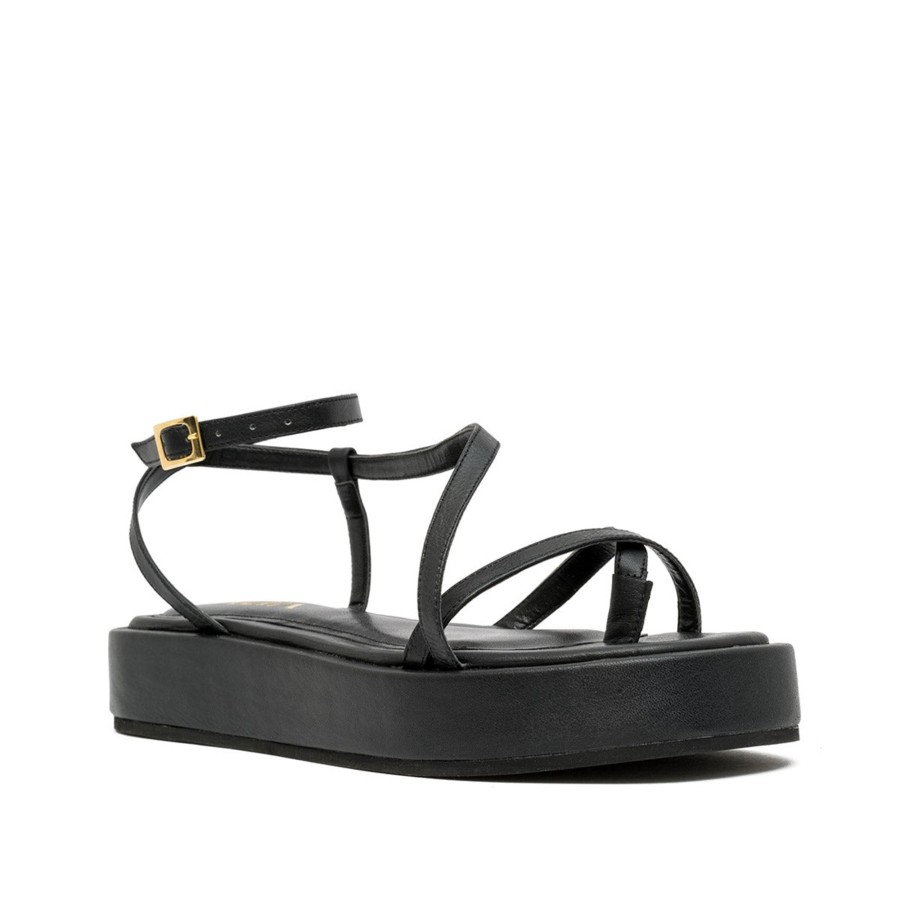 Women ALTA SHOES Sandals | Romina Black Sandals