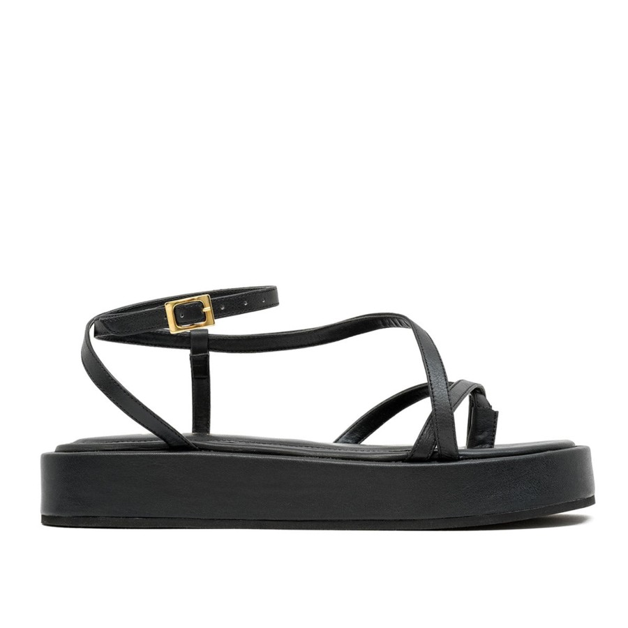 Women ALTA SHOES Sandals | Romina Black Sandals