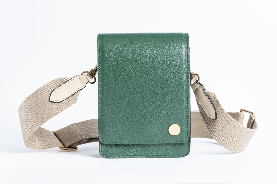 Women EVA INNOCENTI Shoulder Bags | Cami 2.0-Olive Green