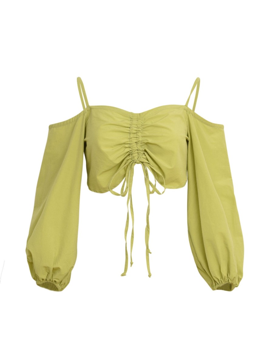 Women DAYRA Tops | Camila Top In Lime