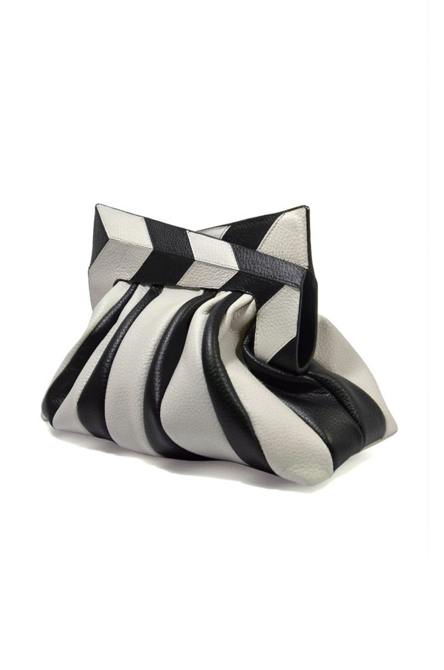 Women A. RINKEL Clutches | Butterfly Black And White