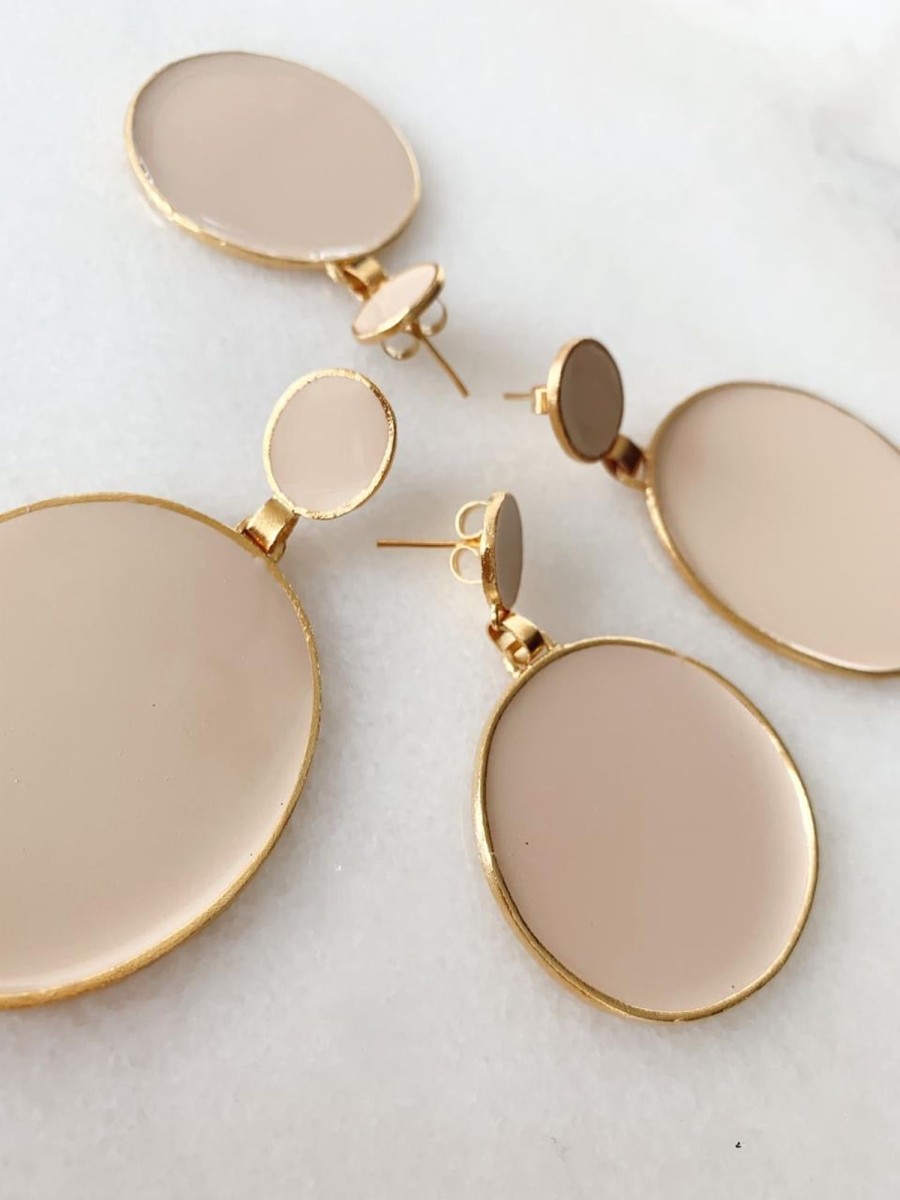 Women LAURA DAVILA Earrings | Salim Earrings Nude