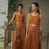 Women EPHEDRA Dresses | Iris Ochre-Dress