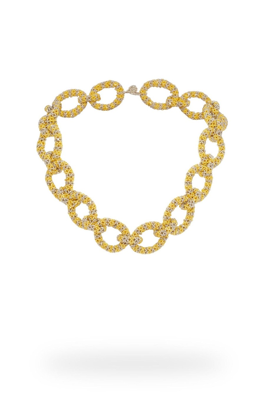 Women Kuu Necklaces | Big Chain Necklace-Gold/Platinum