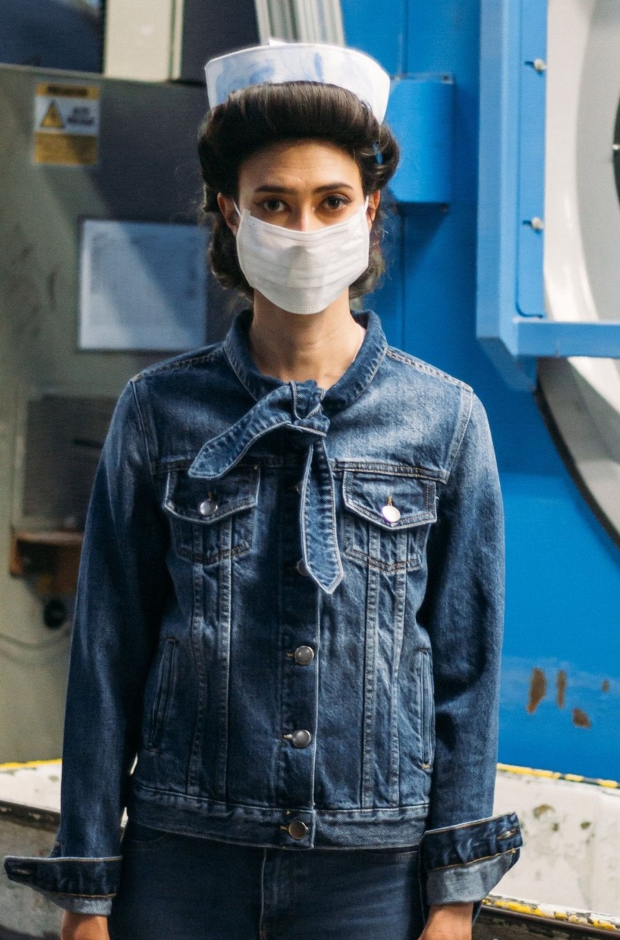 Women LA OBRA DE ARTE SOY YO Jackets | Denim Knot Jacket