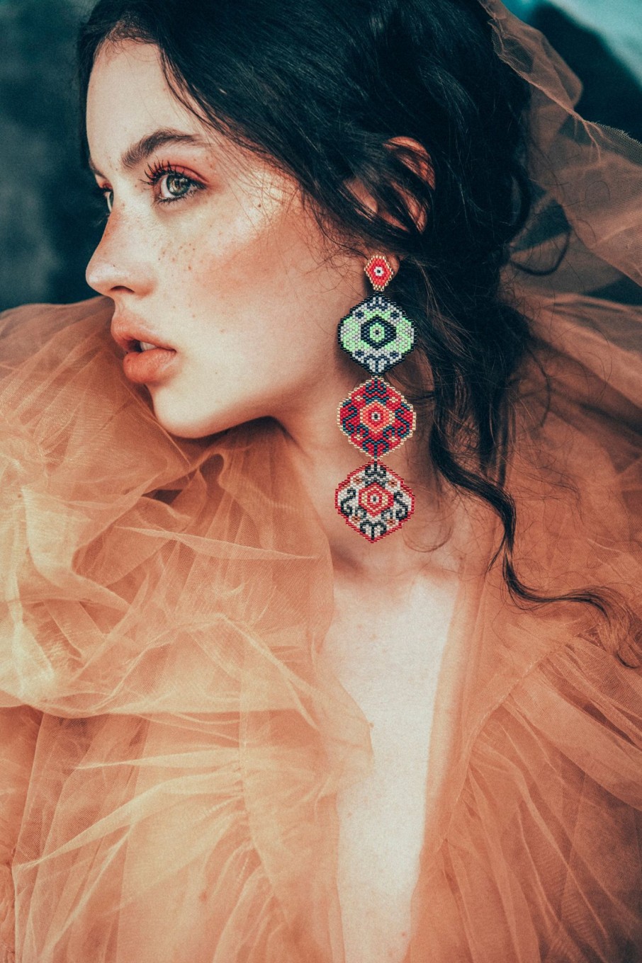 Women BOCANEGRA Earrings | Rococo Barroco Earrings