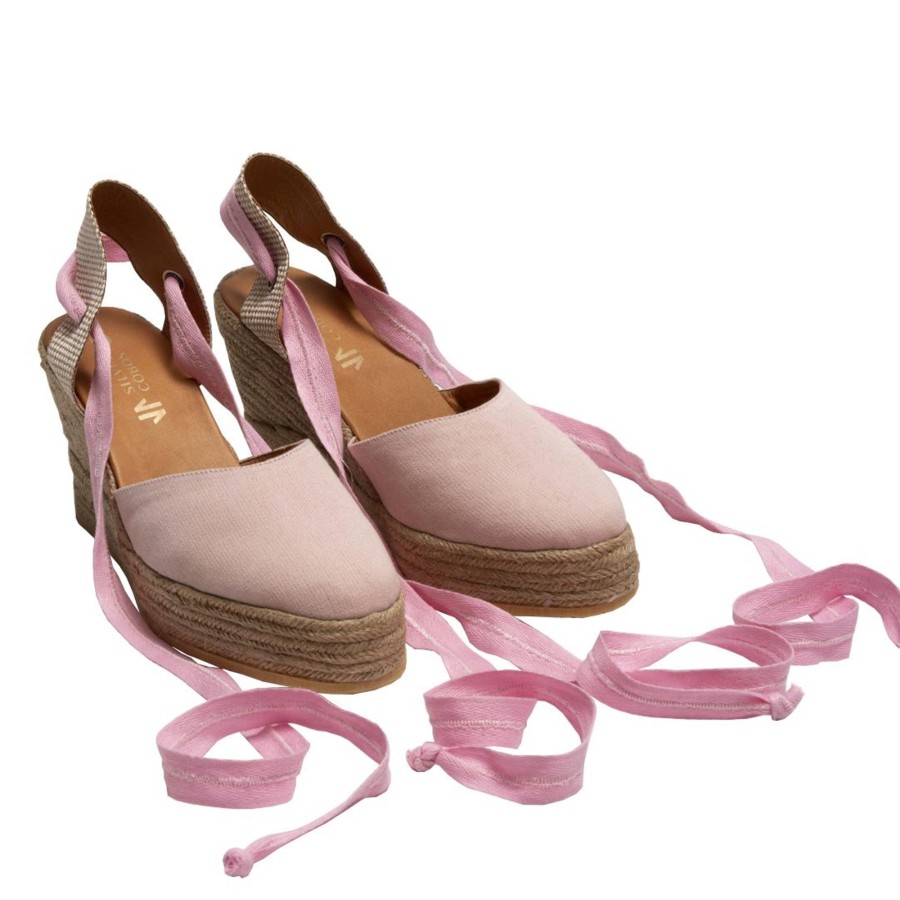 Women Silvia Cobos Espadrilles | Silvia Cobos Flicker Wedge Espadrille Pink