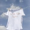 Women LA OBRA DE ARTE SOY YO Tops | Rose Gold T-Shirt La Obra De Arte Eres Tu