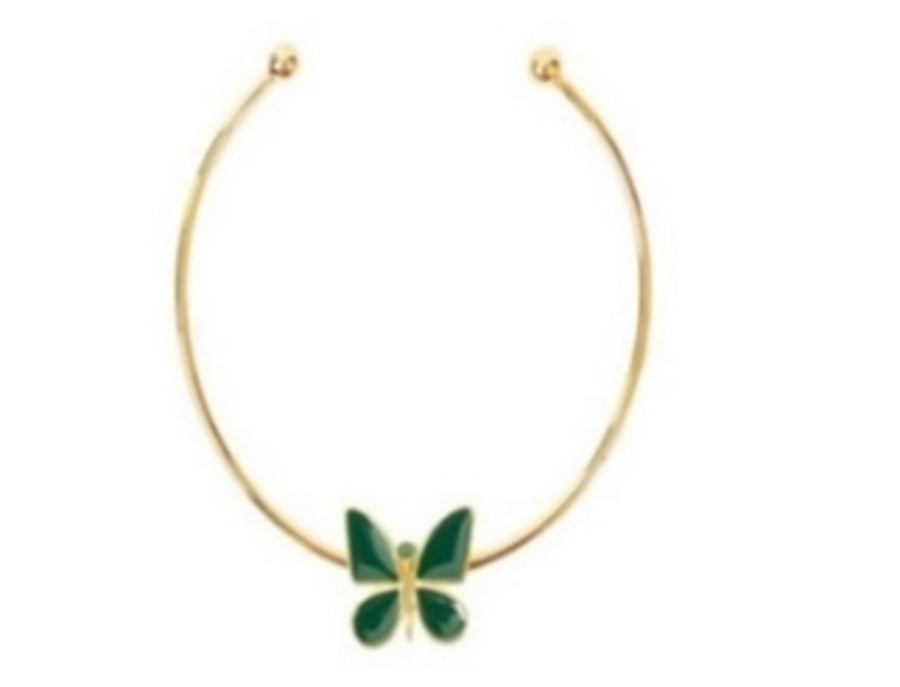 Women TAO BY VANESSA ARCILA Necklaces | Butterfly Effect Green Necklace