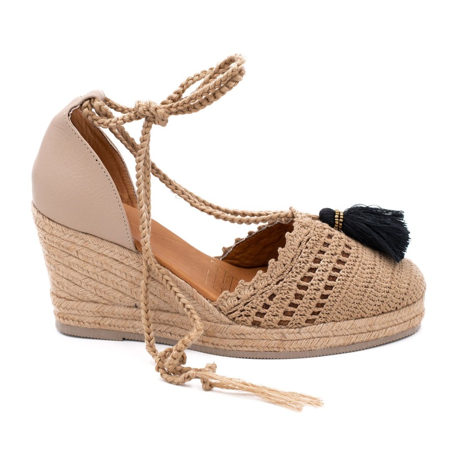 Women Silvia Cobos Espadrilles | Espadrille Silvia Cobos Marsella Biege Beige