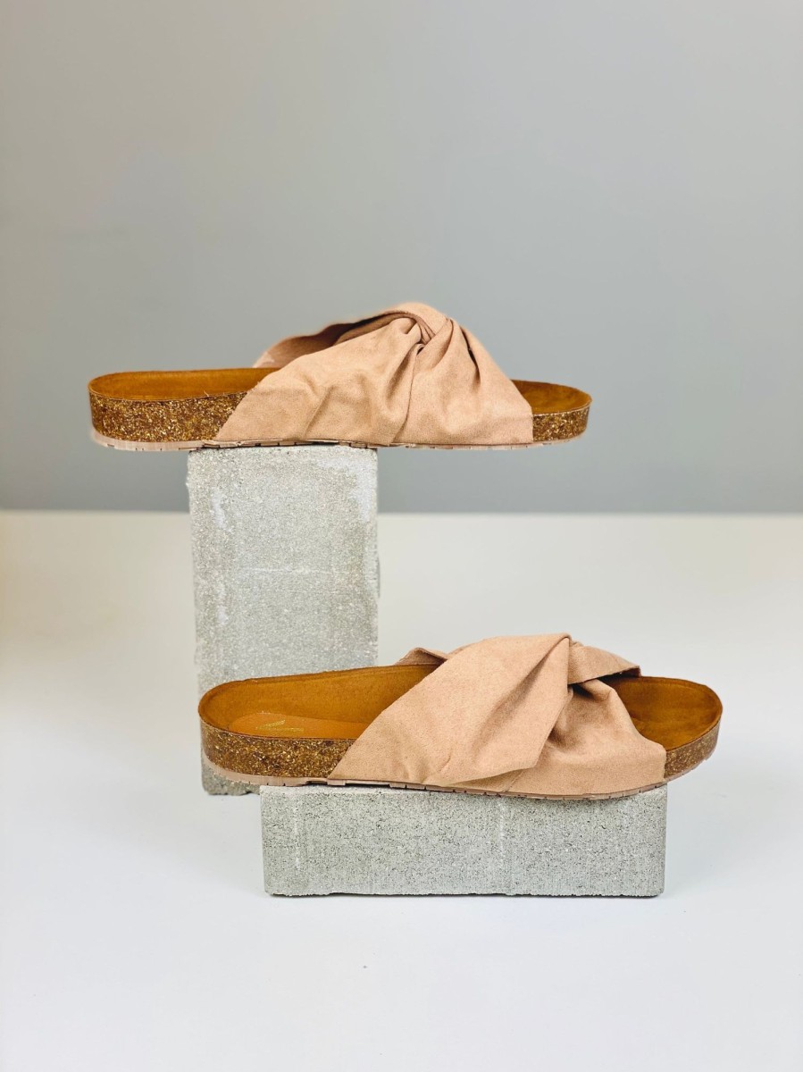 Women Silvia Cobos Flats | Flat Sandals Silvia Cobos Home Nude