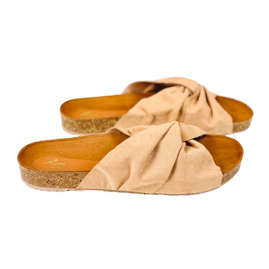 Women Silvia Cobos Flats | Flat Sandals Silvia Cobos Home Nude