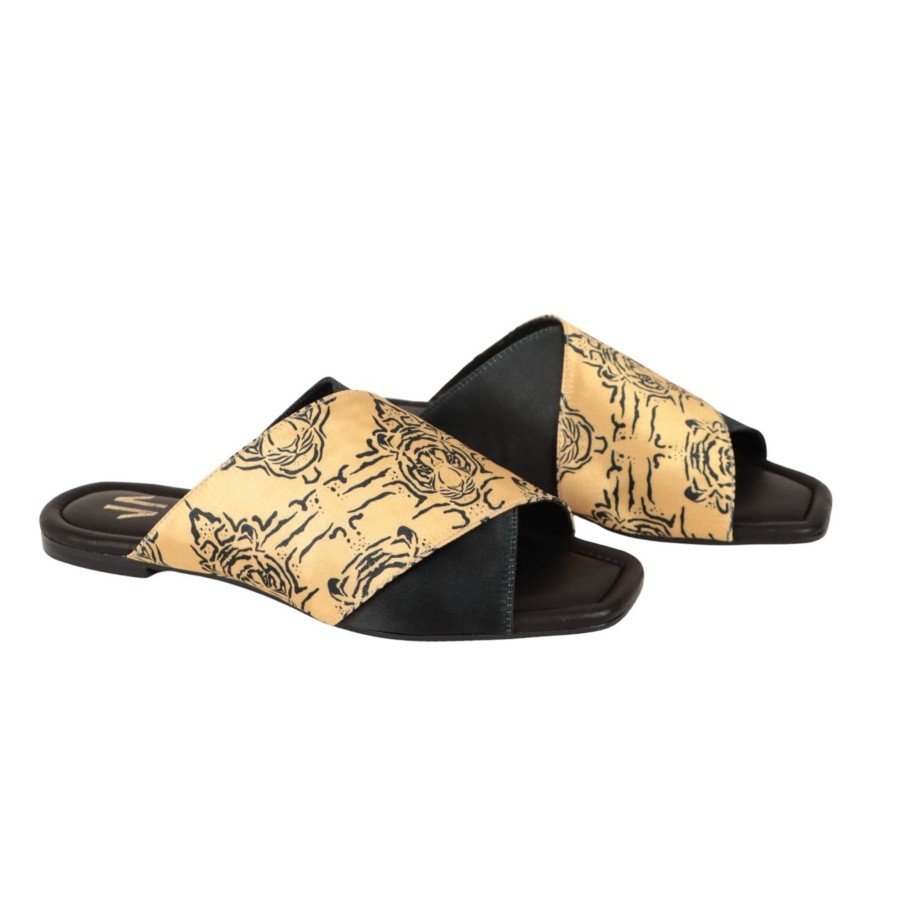 Women Silvia Cobos Sandals | Silvia Cobos Augurio Sandals Gold