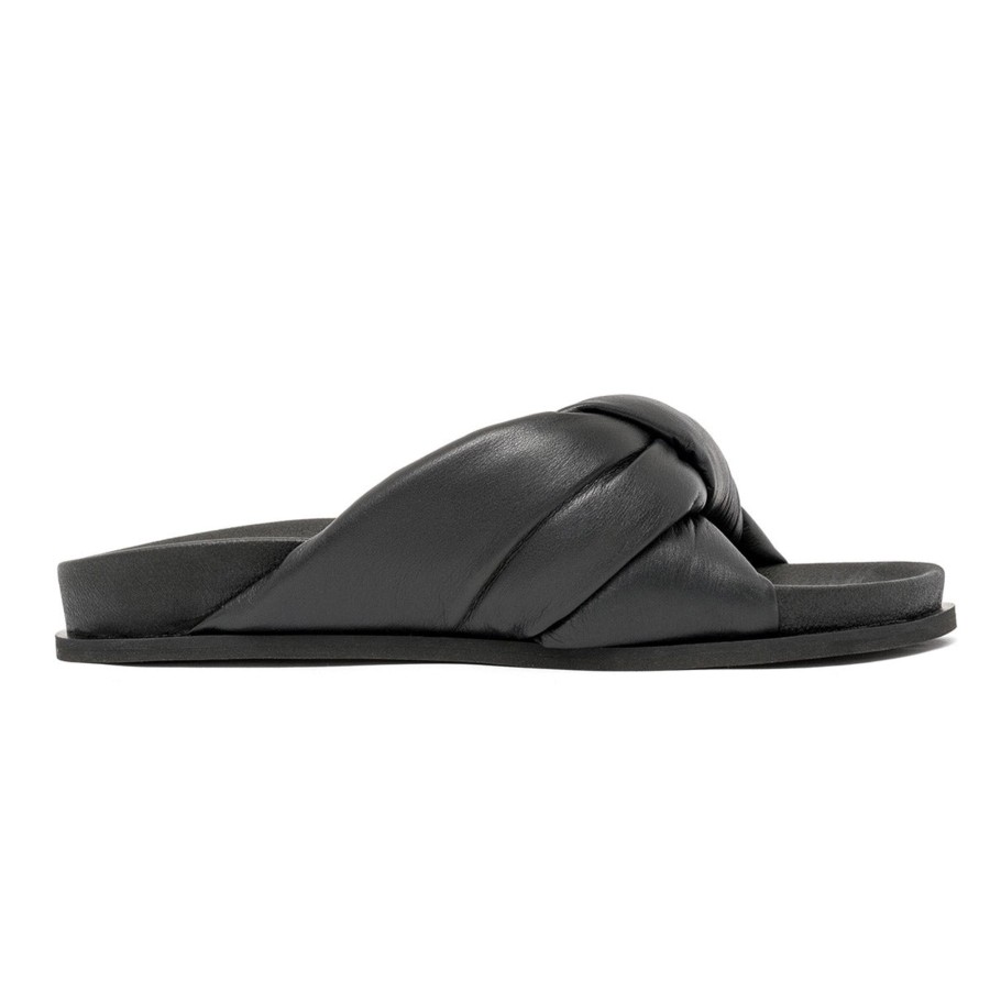 Women ALTA SHOES Sandals | Olivia Cloud Black