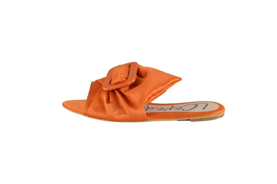 Women LAURA CEPEDA Flats | Gramma Orange Flats