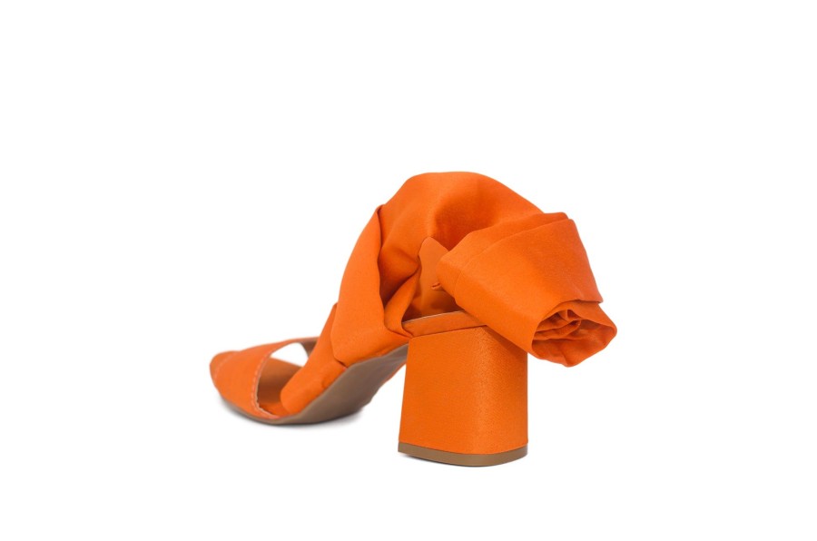 Women LAURA CEPEDA Sandals | Ocean Orange Heels