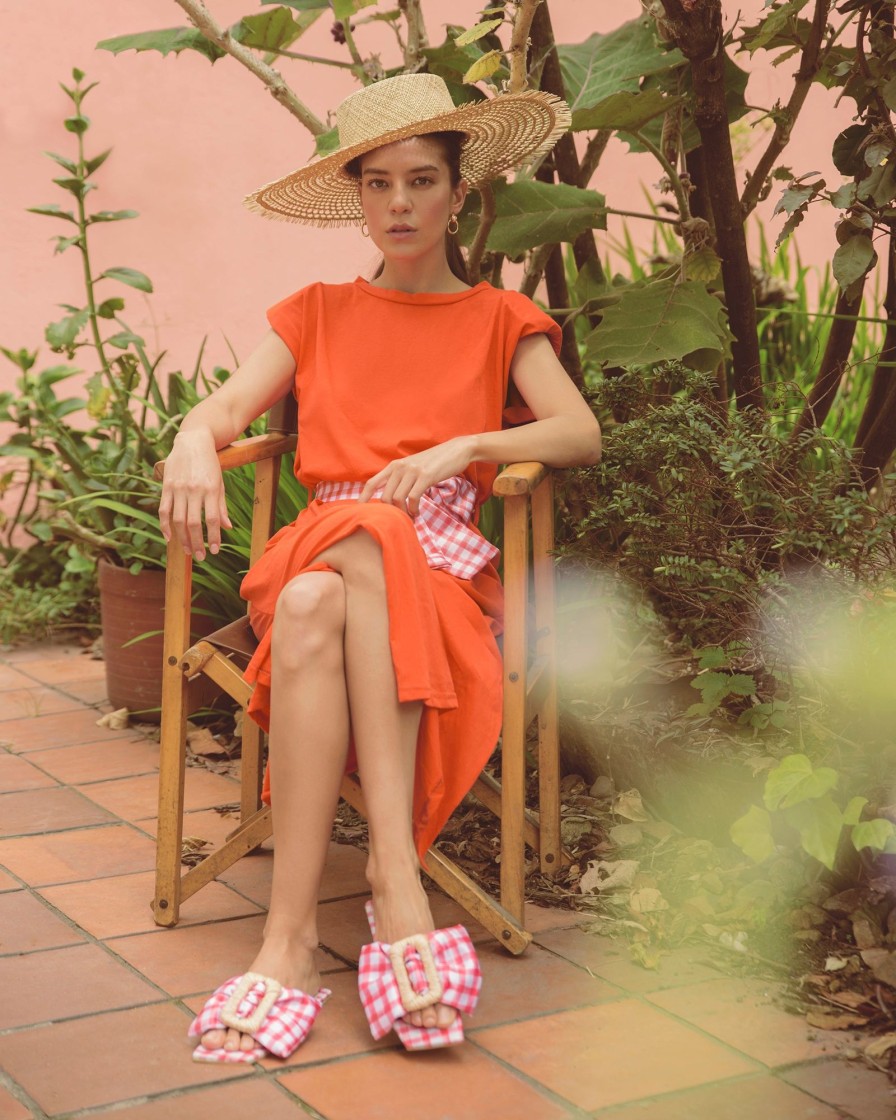 Women LAURA CEPEDA Flats | Jardinera Red Flats