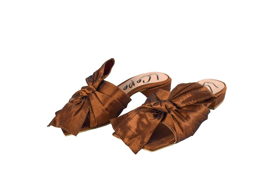 Women LAURA CEPEDA Flats | Kokoi Ocre Flats