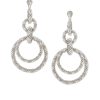 Women Kuu Earrings | 5 Hoop Earings-Silver