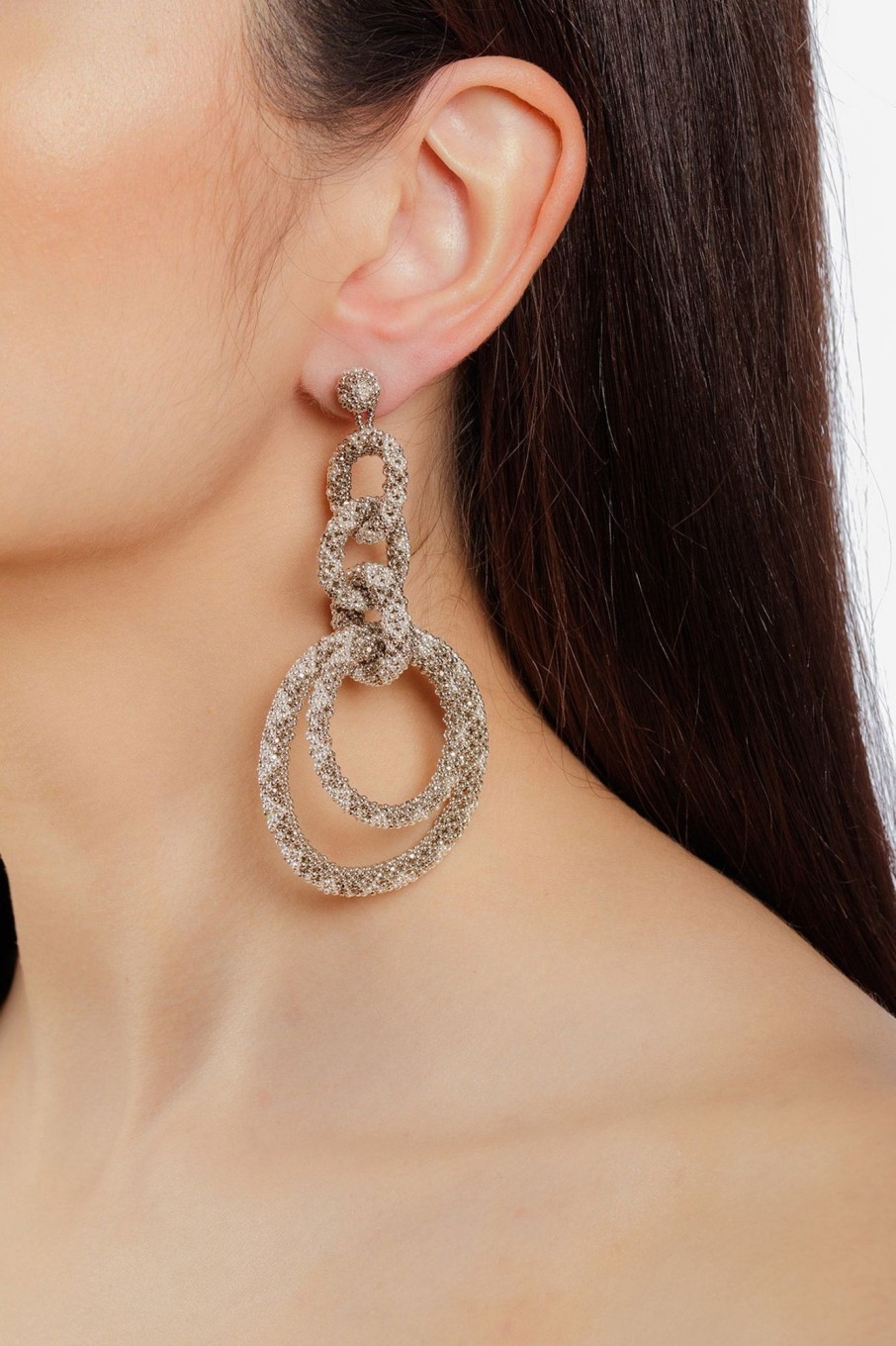 Women Kuu Earrings | 5 Hoop Earings-Silver