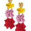 Women JETLAG_MODE Earrings | Multicolor Garden Earrings (3F)