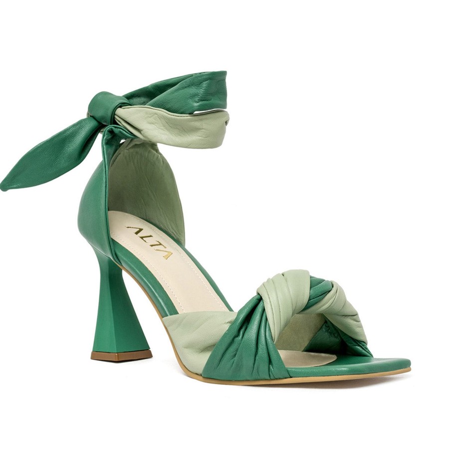 Women ALTA SHOES Sandals | Luuz Green Sandals